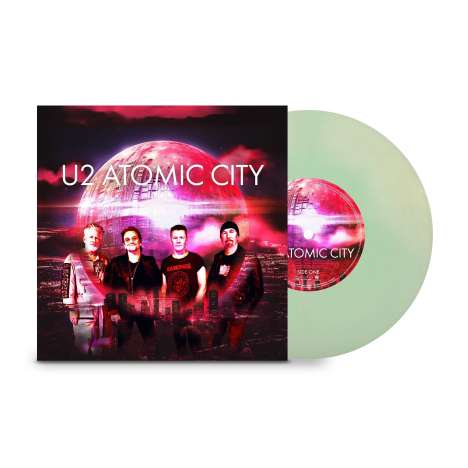 U2: Atomic City (Limited Edition) (Photoluminescent Transparent Vinyl), Single 7"