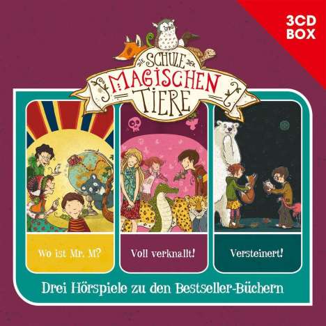 Schule der Magischen Tiere - 3-CD Hspbox Vol. 3, 3 CDs