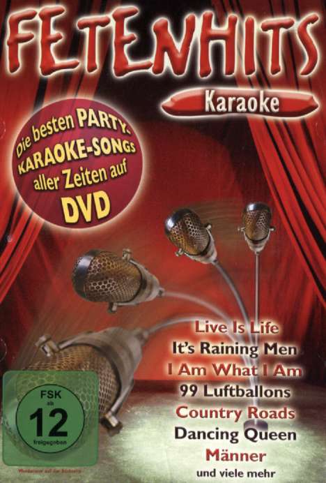 Fetenhits Karaoke, DVD