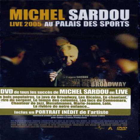 Michel Sardou: Live 2005 Au Palais Des Sports, DVD