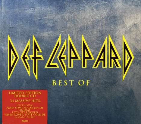 Def Leppard: The Best Of Def Leppard (Limited Edition), 2 CDs