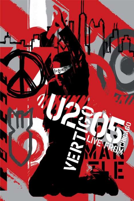 U2: Vertigo: Live From Chicago 9./10.5.2005 (Ltd. Deluxe Edition), 2 DVDs