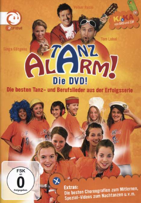 Tanzalarm! Die 1. DVD, DVD