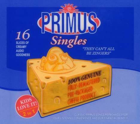 Primus: They Can't All Be Zingers, CD