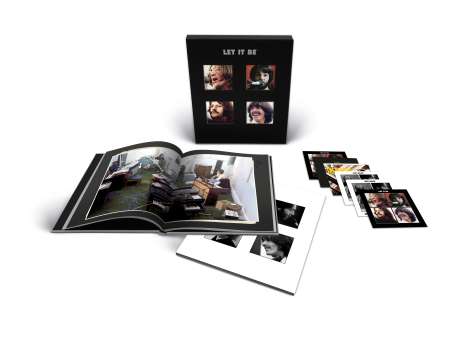The Beatles: Let It Be (Limited 50th Anniversary Super Deluxe Edition), 5 CDs, 1 Blu-ray Audio und 1 Buch