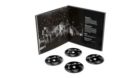 Tocotronic: Sag alles ab: The Best Of 1994 - 2020 (Limited Deluxe Edition) (Hardcover Book), 4 CDs