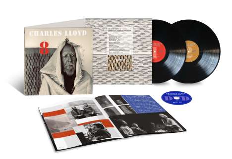 Charles Lloyd (geb. 1938): 8: Kindred Spirits Live From The Lobero Theatre 2018, 2 LPs und 1 DVD