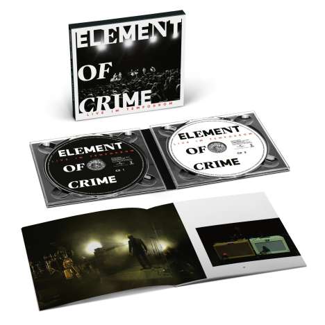 Element Of Crime: Live im Tempodrom (Limited Deluxe Edition), 2 CDs