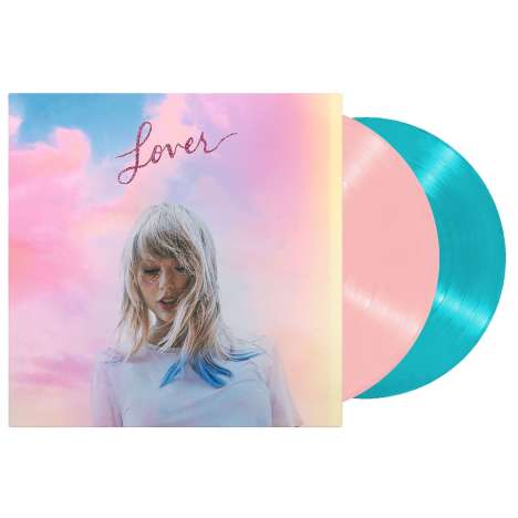 Taylor Swift: Lover (Colored Vinyl), 2 LPs