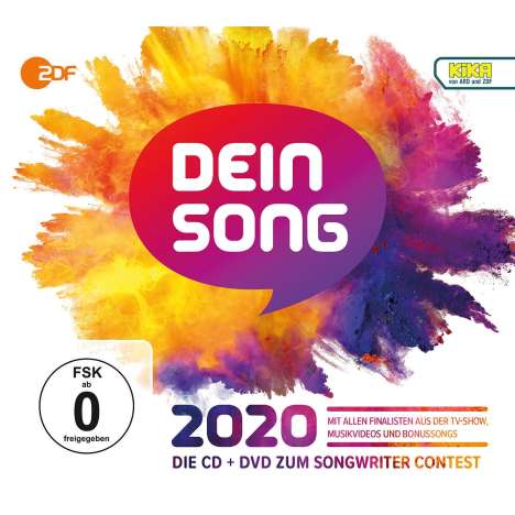 Dein Song 2020, 1 CD und 1 DVD