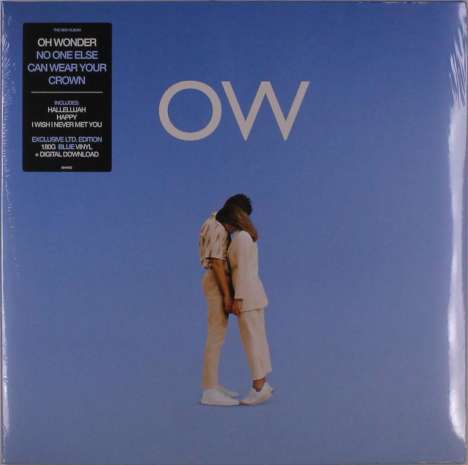 Oh Wonder: No One Else Can Wear Your Crown (180g) (Limited Edition) (Blue Vinyl), LP