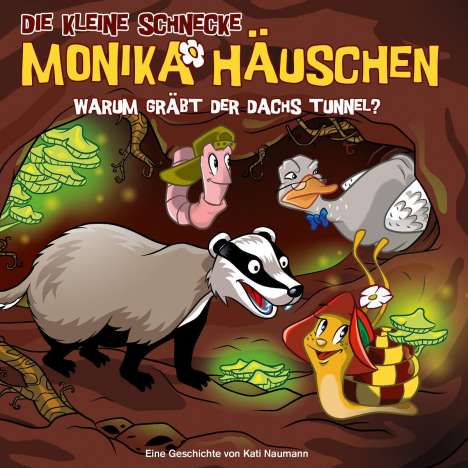 Die kleine Schnecke Monika Häuschen (58) Warum gräbt der Dachs Tunnel?, CD