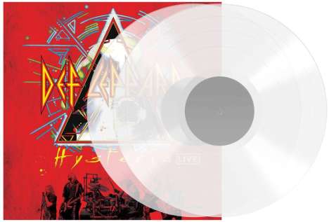 Def Leppard: Hysteria At The O2 (180g) (Limited Edition) (Crystal Clear Vinyl), 2 LPs
