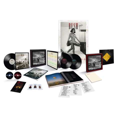 Rush: Permanent Waves (40th Anniversary Edition) (180g) (Limited Deluxe Box Set), 3 LPs und 2 CDs