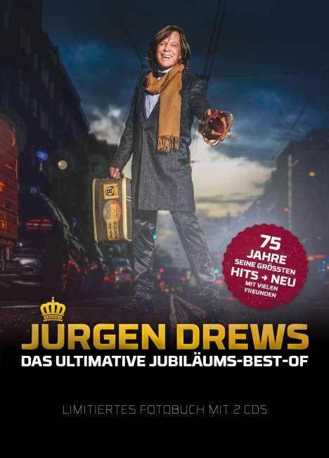 Jürgen Drews: Das ultimative Jubiläums-Best-Of (limitiertes Fotobuch), 2 CDs