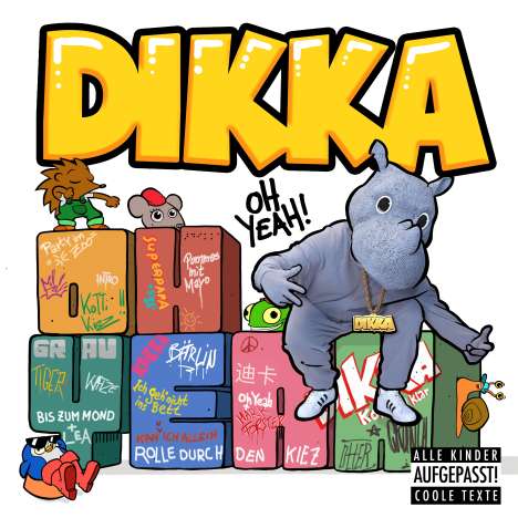 Dikka: Oh Yeah!, CD