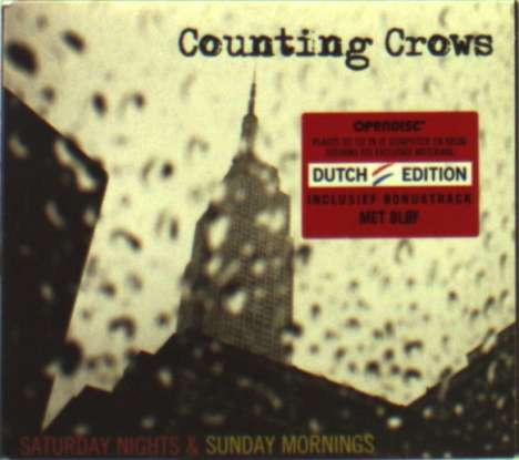 Counting Crows: Saturday Nights &amp; Sunday., CD