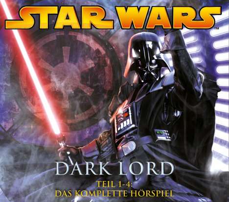 Star Wars - Dark Lord:Die kompletten Hörspiele, 4 CDs
