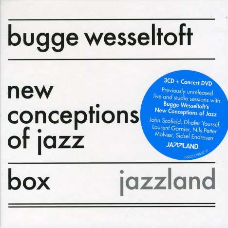 Bugge Wesseltoft (geb. 1964): New Conceptions Of Jazz - Boxset (3CD + DVD), 3 CDs und 1 DVD
