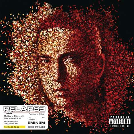 Eminem: Relapse (Explicit), CD