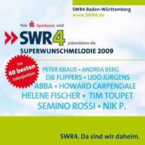 SWR4 Superwunschmelodie 2009, 2 CDs