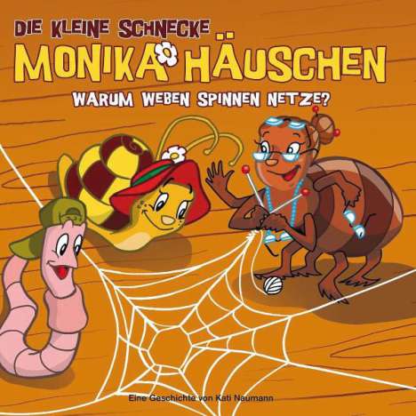 Kati Naumann: Die kleine Schnecke Monika Häuschen (09) Warum weben Spinnen Netze?, CD
