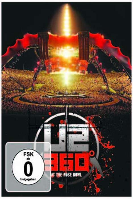 U2: 360 Degrees At The Rose Bowl 2009, DVD
