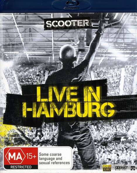 Scooter: Live In Hamburg, Blu-ray Disc