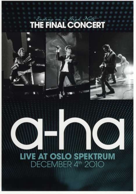 a-ha: Ending On A High Note - The Final Concert 2010, DVD