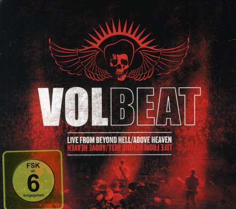 Volbeat: Live From Beyond Hell / Above Heaven (Limited Edt.)(CD+2DVD), 1 CD und 2 DVDs