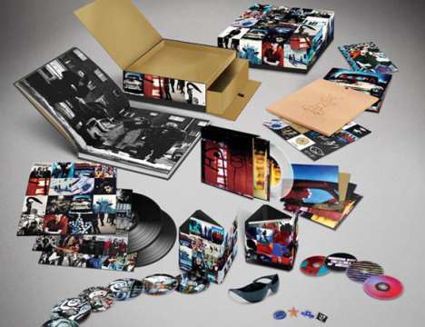 U2: Achtung Baby (20th Anniversary)-Über Deluxe Edit. (6CD+4DVD), 10 CDs