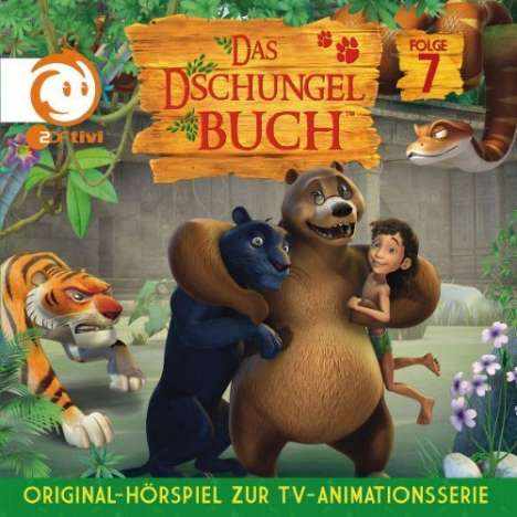Das Dschungelbuch, Orig. Hörspiel zur TV-Serie, 1 Audio-CD. Bd.7, CD