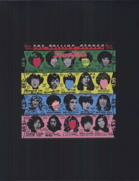 The Rolling Stones: Some Girls (Super-Deluxe-Edition), 2 CDs, 1 DVD und 1 Single 7"