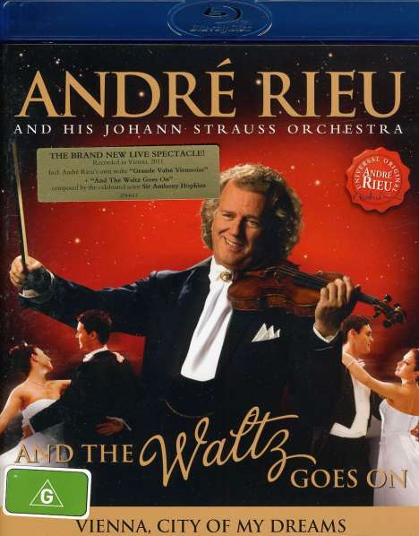 André Rieu (geb. 1949): Wiener Festwalzer: Live 2011, Blu-ray Disc