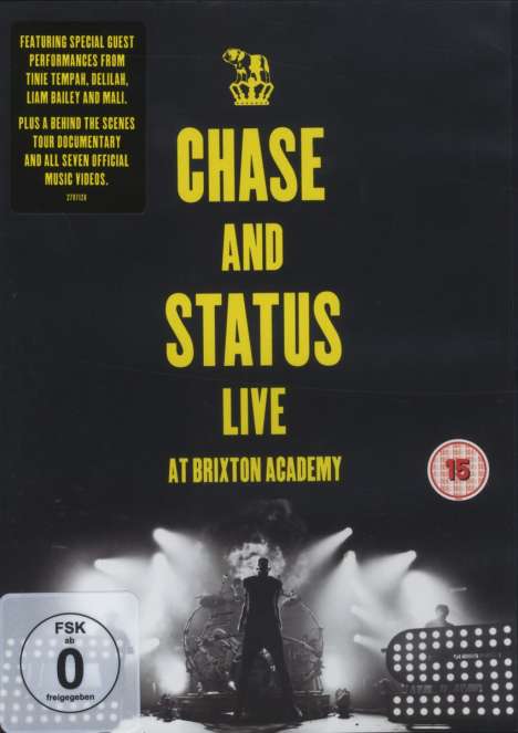 Chase &amp; Status: Live At Brixton Academy 2011, DVD