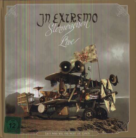 In Extremo: Sterneneisen Live 2011 (Limited Deluxe Edition) (CD + 2 DVD + Buch), 1 CD und 2 DVDs