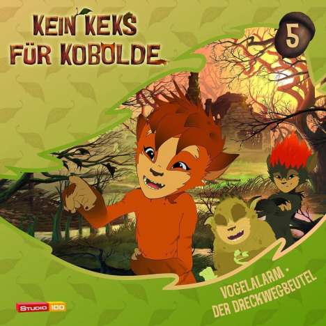 Cornelia Funke: Kein Keks für Kobolde 05: Vogelalarm / Der Dreckwegbeutel, CD