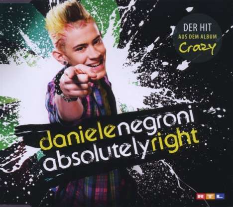 Daniele Negroni: Absolutely Right (2-Track), Maxi-CD