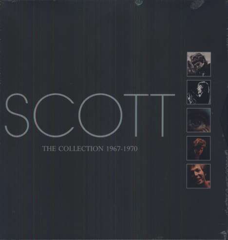 Scott Walker: Scott: The Collection 1967-1970 (180g) (Limited Edition), 5 LPs