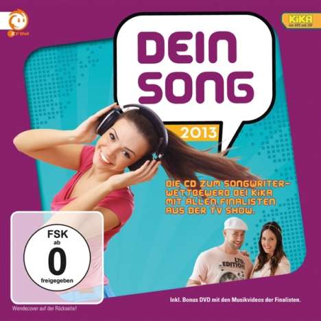 Dein Song 2013 (CD + DVD), 1 CD und 1 DVD