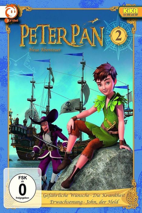 Peter Pan Vol. 2, DVD