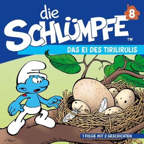 Die Schlümpfe 08. Das Ei des Tirilirulis / Sparakel und Pitipus, CD