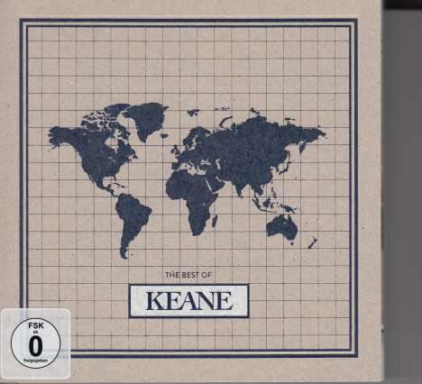 Keane: The Best Of Keane (Limited Super Deluxe Edition) (2 CD + Live-DVD + Buch), 2 CDs, 1 DVD und 1 Buch