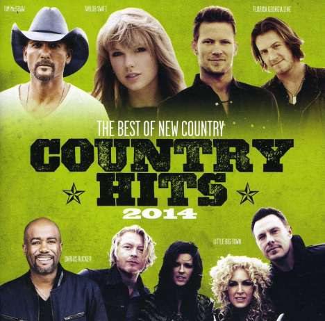 The Best Of New Country Hits 2014, CD