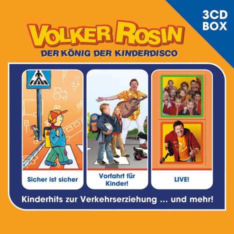 Volker Rosin: 3-CD Liederbox Vol. 2, 3 CDs