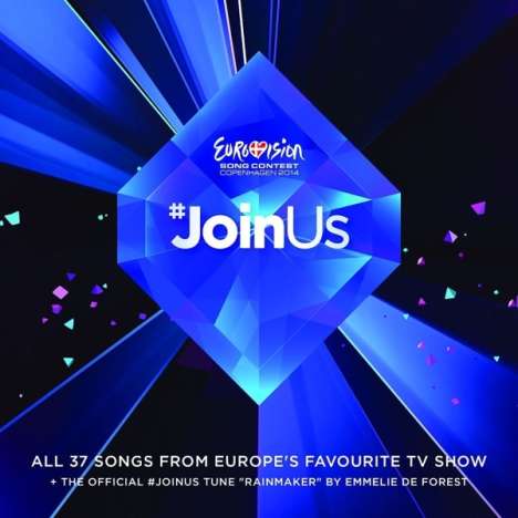 Eurovision Song Contest: Copenhagen 2014, 2 CDs