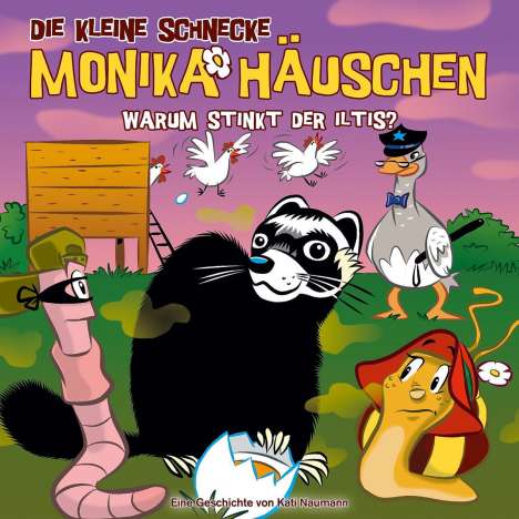 Die kleine Schnecke Monika Häuschen 40: Warum Stinkt Der Iltis?, CD