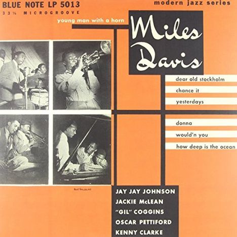 Miles Davis (1926-1991): Young Man With A Horn, Single 10"