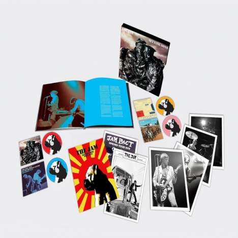 The Jam: Setting Sons (Super-Deluxe-Edition), 3 CDs, 1 DVD und 1 Buch