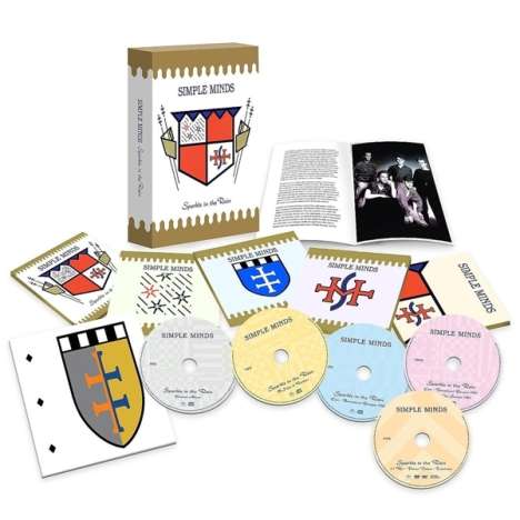 Simple Minds: Sparkle In The Rain (Limited Super Deluxe Edition) (4CD + DVD-Audio + Video), 4 CDs und 1 DVD-Audio